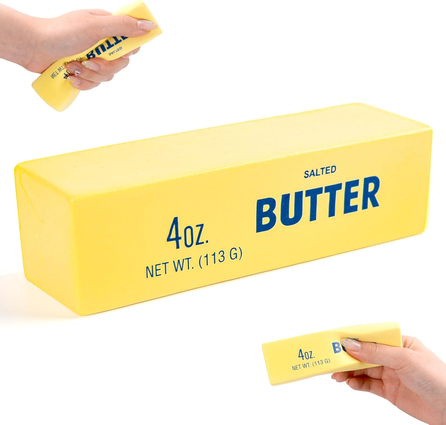 Squeeze Butter Toy, Butter Squishy Stress Toy, Slow Rebound Butter Squeeze Stress toy- Pack of 1